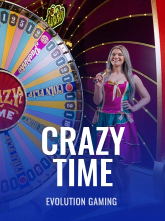 Crazy Time — Evolution live game show